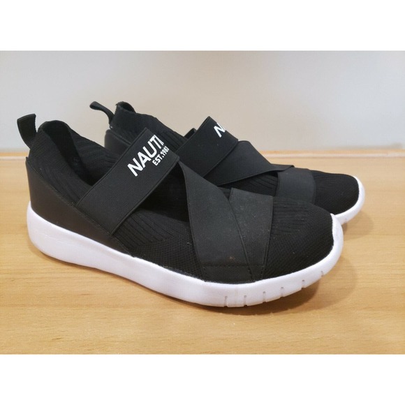 Nautica Women Fashion Slip-On Sneaker Jogger Comfort Running Shoes size 9.5 - Picture 1 of 11